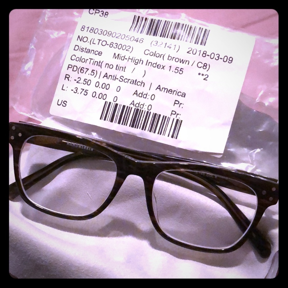 Brown Prescription glasses
